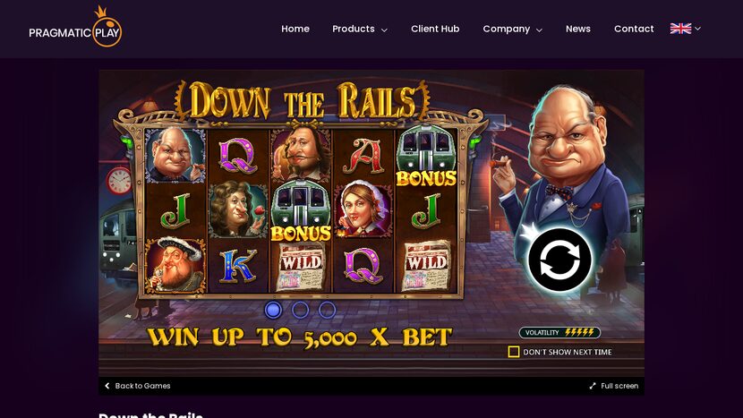 Down the Rails — Big win potential