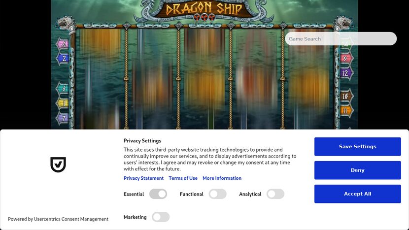 Dragon Ship — Paytable and symbol values