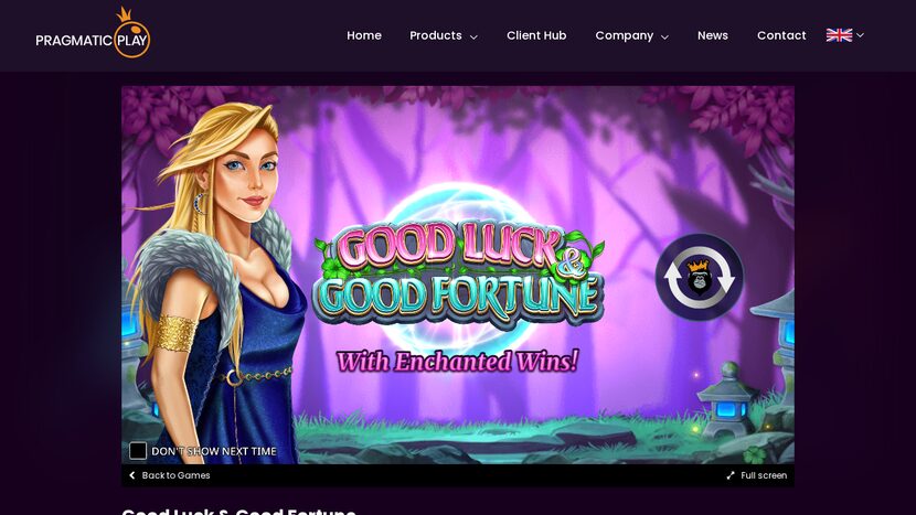 Good Luck 40 — Bonus features in action