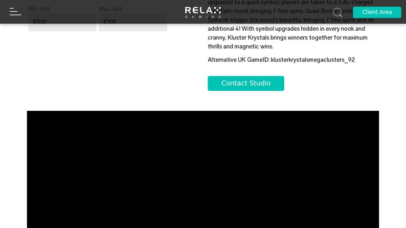 Kluster Krystals Megaclusters — Theme, design and symbol layout