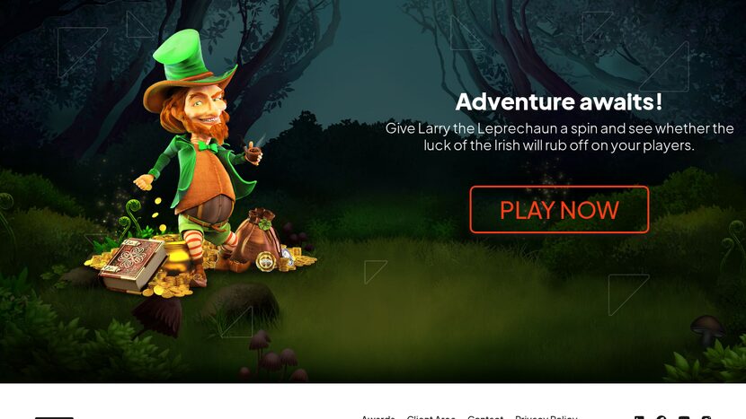 Larry The Leprechaun — RTP and volatility breakdown view