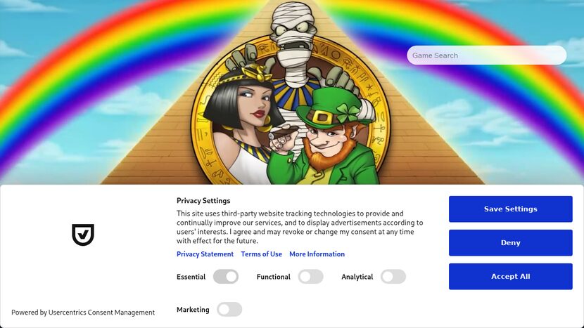 Leprechaun Goes Egypt — Theme, design and symbol layout