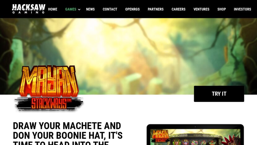 Mayan Riches — Game overview — official provider screenshot