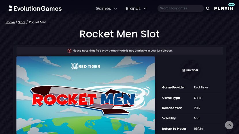 Rocket Men — gameplay screenshot from official demo