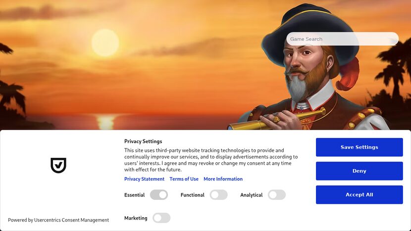 Sails Of Gold — Game overview — official provider screenshot