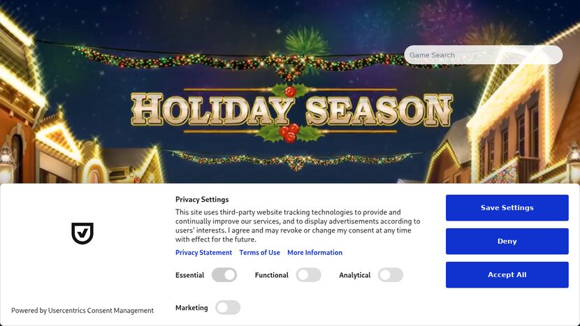 Seasons — Theme, design and symbol layout