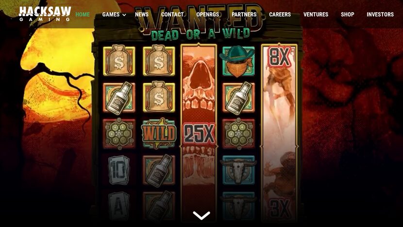 The One Armed Bandit — Game interface overview