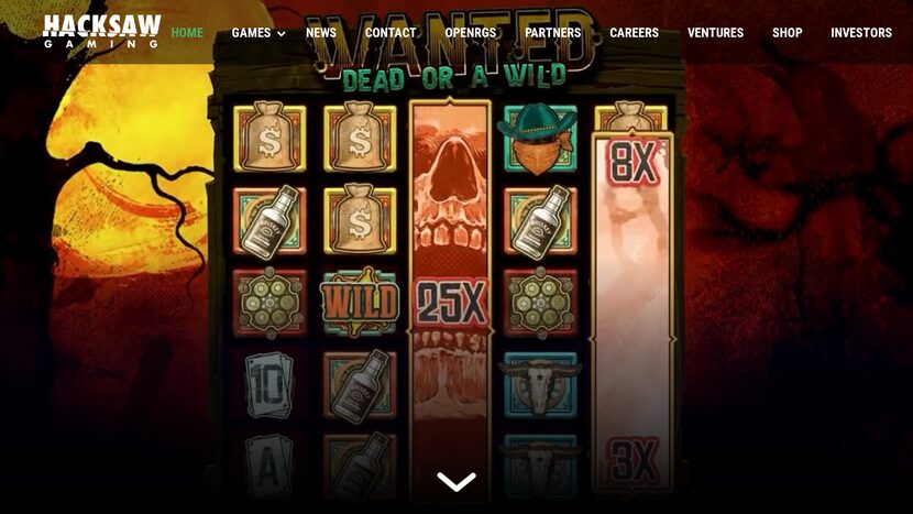 Thrill Spin — Game interface and provider view