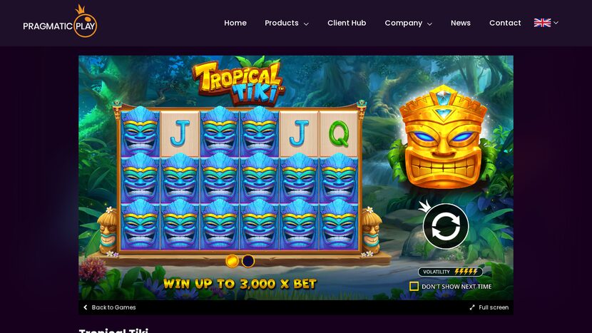 Tiki Tumble — Bonus features and free spins in action