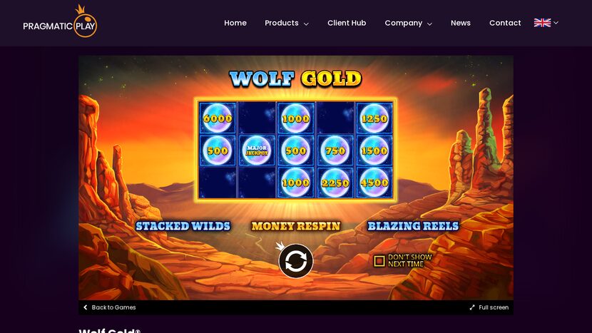 Wild Wolf — Bonus features and free spins in action